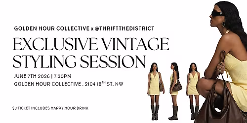 GHC x @ThriftTheDistrict: Exclusive Vintage Styling Session