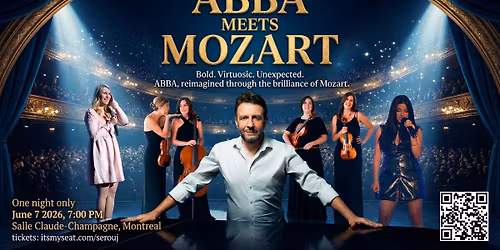 ABBA Meets Mozart - One Electrifying Night with Serouj Kradjian