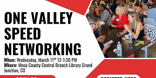 One Valley Speed Networking
