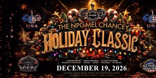 NPC Mel Chancey Holiday Classic