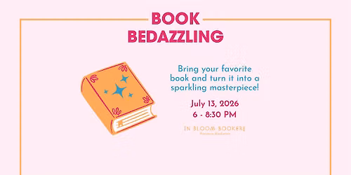 Book Bedazzling Party