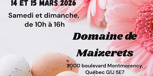 \ud83d\udc30\ud83c\udf38 MARCH\u00c9 D\u2019ARTISANS & DISTRIBUTEURS \u2013 SP\u00c9CIAL P\u00c2QUES \ud83c\udf38\ud83d\udc30