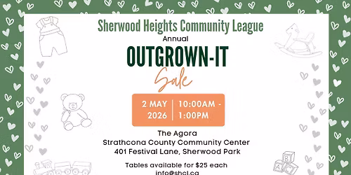 SHCL Outgrown-It Sale