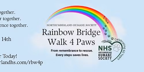 Rainbow Bridge Walk 4 Paws