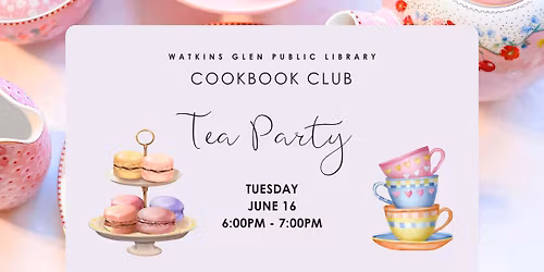 Cookbook Club: Tea Party