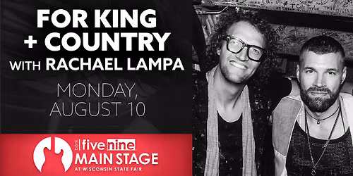 for KING + COUNTRY with Rachael Lampa