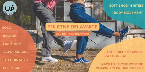 POLETNE DELAVNICE - 22.6.-10.9.