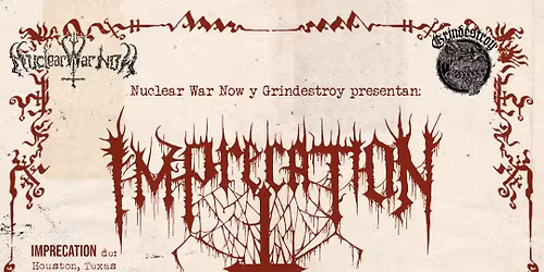 IMPRECATION  (TEXAS)  en CDMX (\u00danica fecha en M\u00e9x)