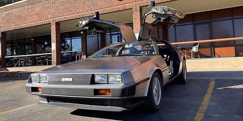 Delorean & Back to the Future celebration car show.