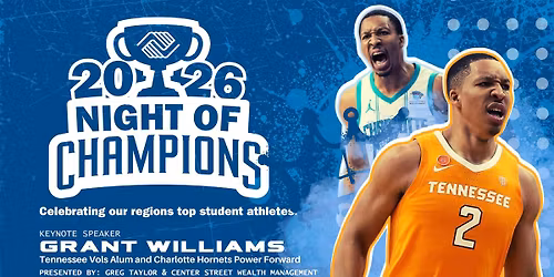 2026 Night of Champions Dinner & Fundraiser- Feat. Grant Williams