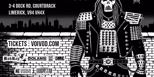 Voivod & Midnight with special guests Cryptosis - Limerick, Ireland 