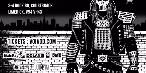 Voivod & Midnight with special guests Cryptosis - Limerick, Ireland 