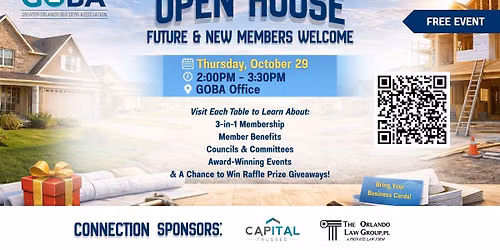 GOBA Fall Open House