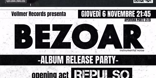 BEZOAR Instrumental Noise + REPULSO d-beat hc punk