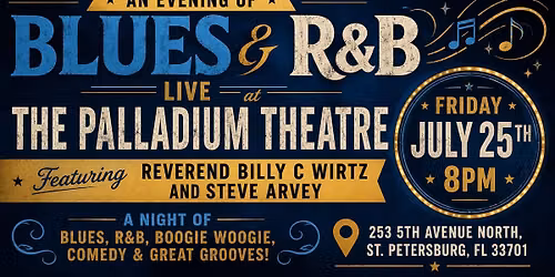 Reverend Billy C Wirtz And Steve Arvey Live At The Palladium Theatre