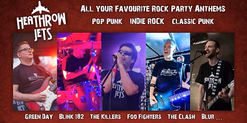 Heathrow Jets rock Meade Hall at the Crown & Cushion, Minley