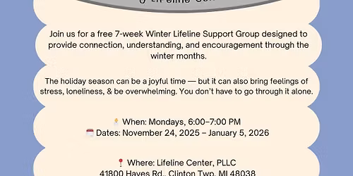 Winter Lifeline Support Group