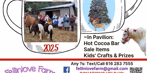Fellinlove Farm's Mini Nativity