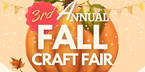 Fall Craft Fair- Vendors FULL!