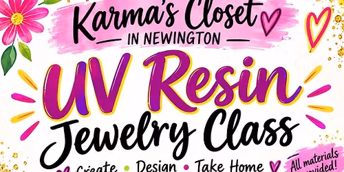 UV Resin Jewelry Class