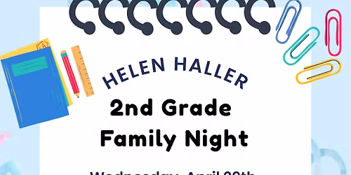 2nd Grade Family Night