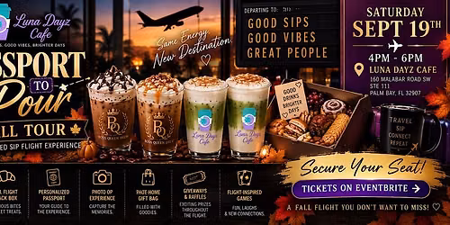 Passport To Pour: Fall Tour - An Elevated Sip Experience