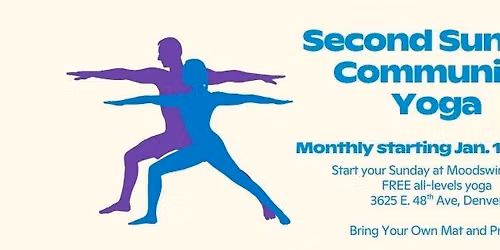 Second Sunday Community Yoga w\/ LIVE DJ!