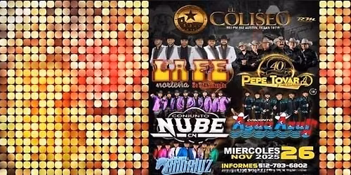 LA FE NORTE\u00d1A, PEPE TOVAR, Y MAS