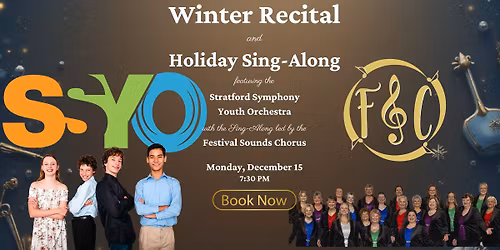 SSYO Winter Recital & Holiday Sing-Along