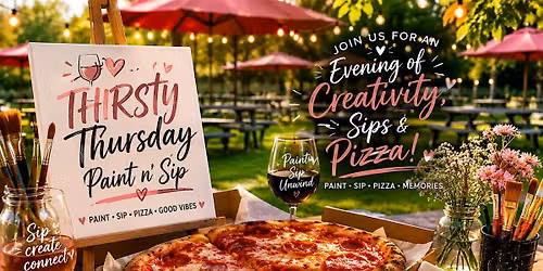 Thirsty Thursday Paint n\u2019 Sip