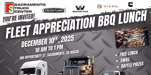 Sacramento Truck Center Fleet Appreciation BBQ Lunch