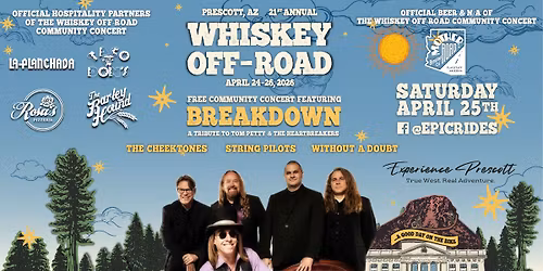 Whiskey Off-Road Community Concerts feat. BREAKDOWN BAND