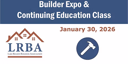 Builder Expo & Continuing Ed Class 2026