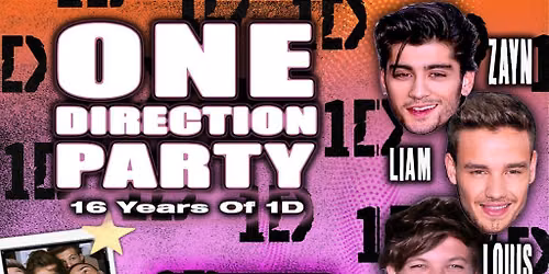 16 Years Of One Direction Party (Hull)
