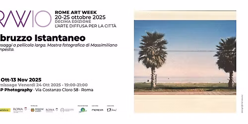 Abruzzo Istantaneo. Inaugurazione mostra fotografica di Massimiliano Tempesta per Rome Art Week 2025