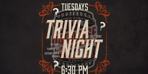 Trivia Night Tuesday