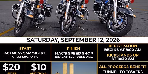 GCSO Annual 9\/11 Ride to Remember