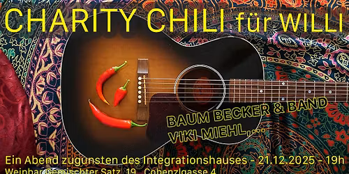 AUSGEBUCHT \/ SOLD OUT!!! Charity Chili f\u00fcr Willi 2025