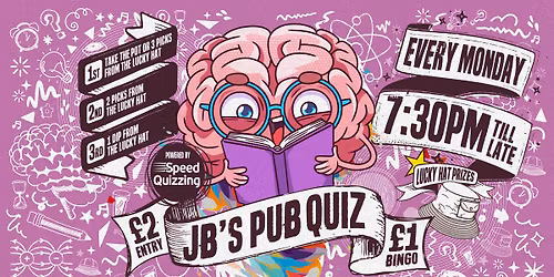 Joshua Brooks Pub Quiz \u2014 Every Monday