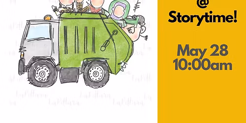 Read 'Round Town - Garbage Truck @ the library