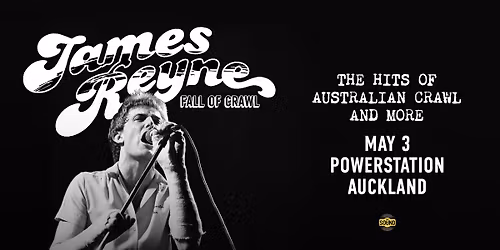 James Reyne May 3 Powerstation Auckland New Zealand 