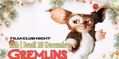 Film Club Night: Gremlins (1984)