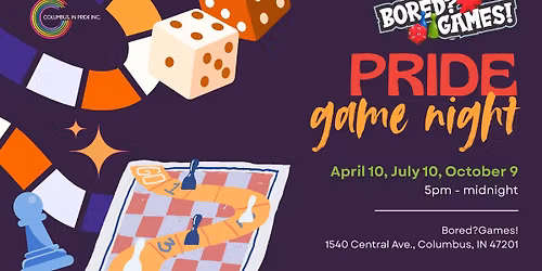 Pride Board Game Night at Bored?Games!