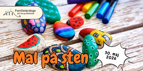 Familiel\u00f8rdag: Mal p\u00e5 sten
