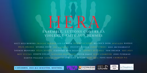 HERA 2025 - Ensemble, luttons contre la violence faite aux femmes