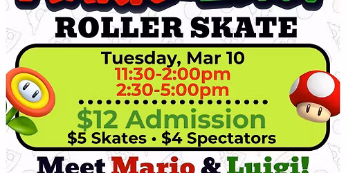 \ud83c\udf44 Mario & Luigi Skate