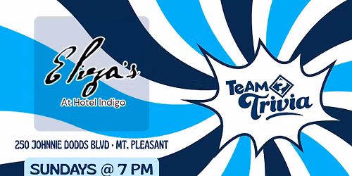 Team Trivia at Eliza's at Hotel Indigo