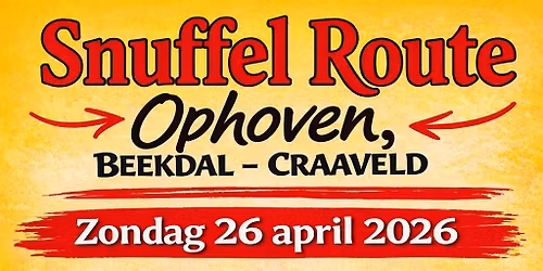 Snuffelroute Ophoven, Beekdal, Craaveld 2026
