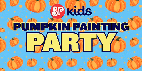 Pumpkin Painting Party!