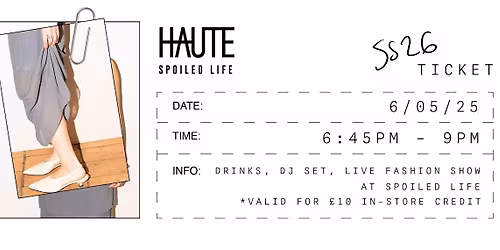 Haute\u00d7Spoiled Fashion Show